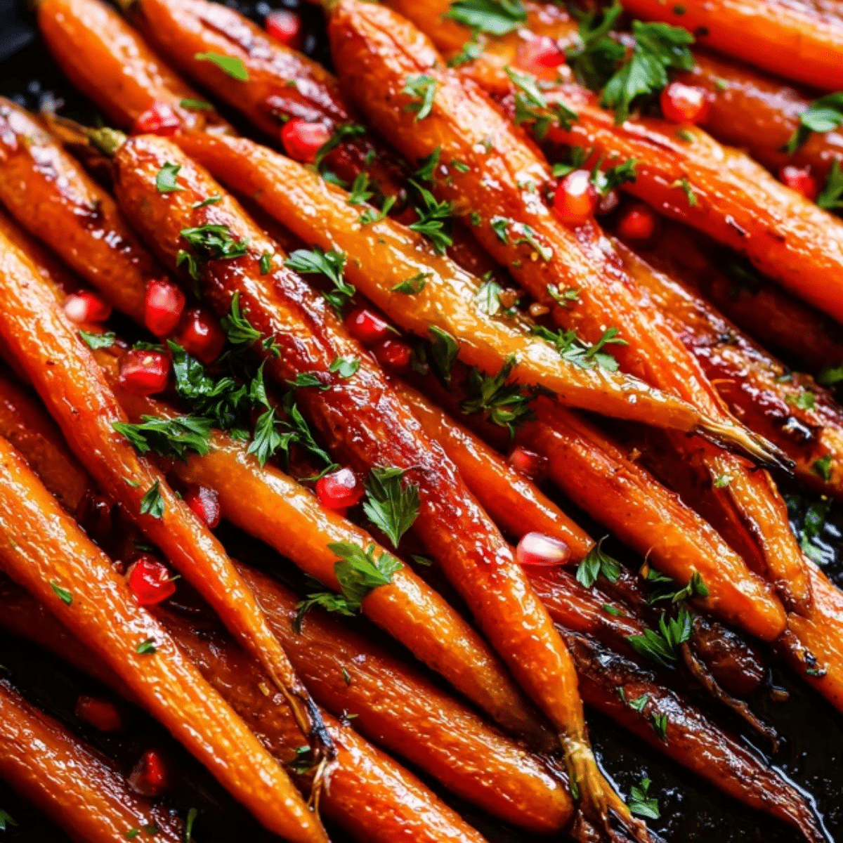 Brown Sugar Honey Glazed Carrots