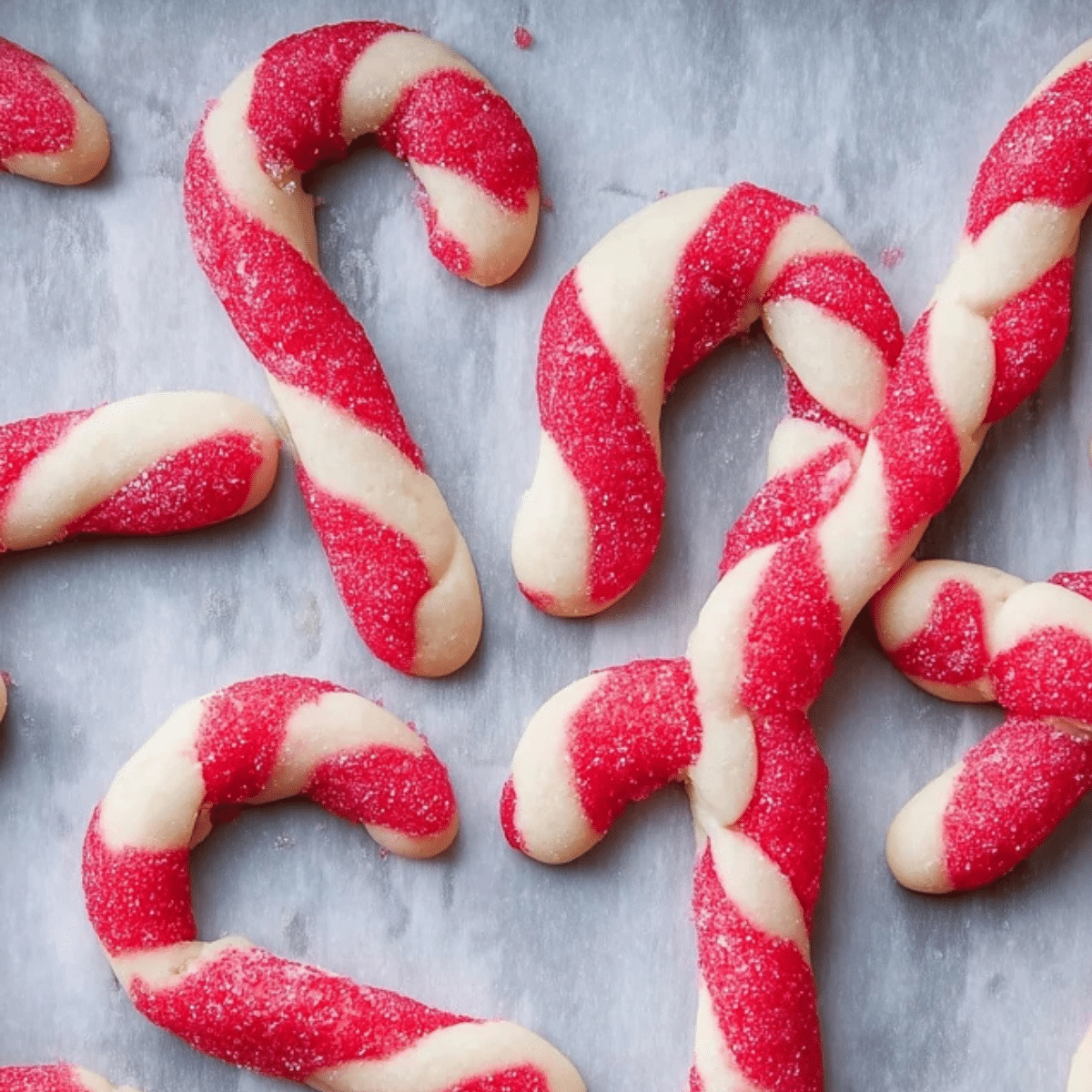 Candy Cane Cookies