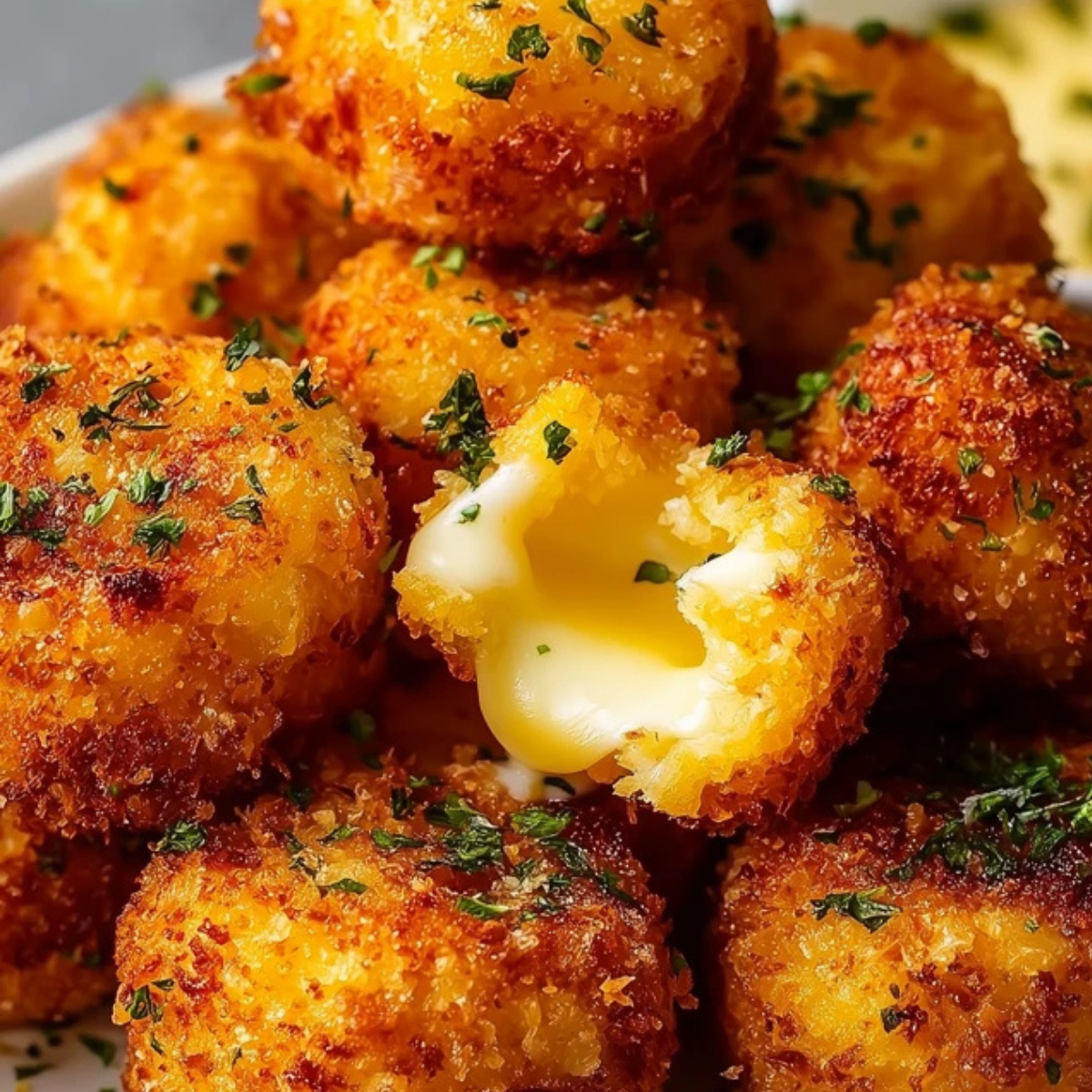 Cheesy Parmesan Mozzarella Bites