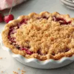 Cherry Crumb Pie