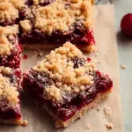 Cherry Crumble Bars