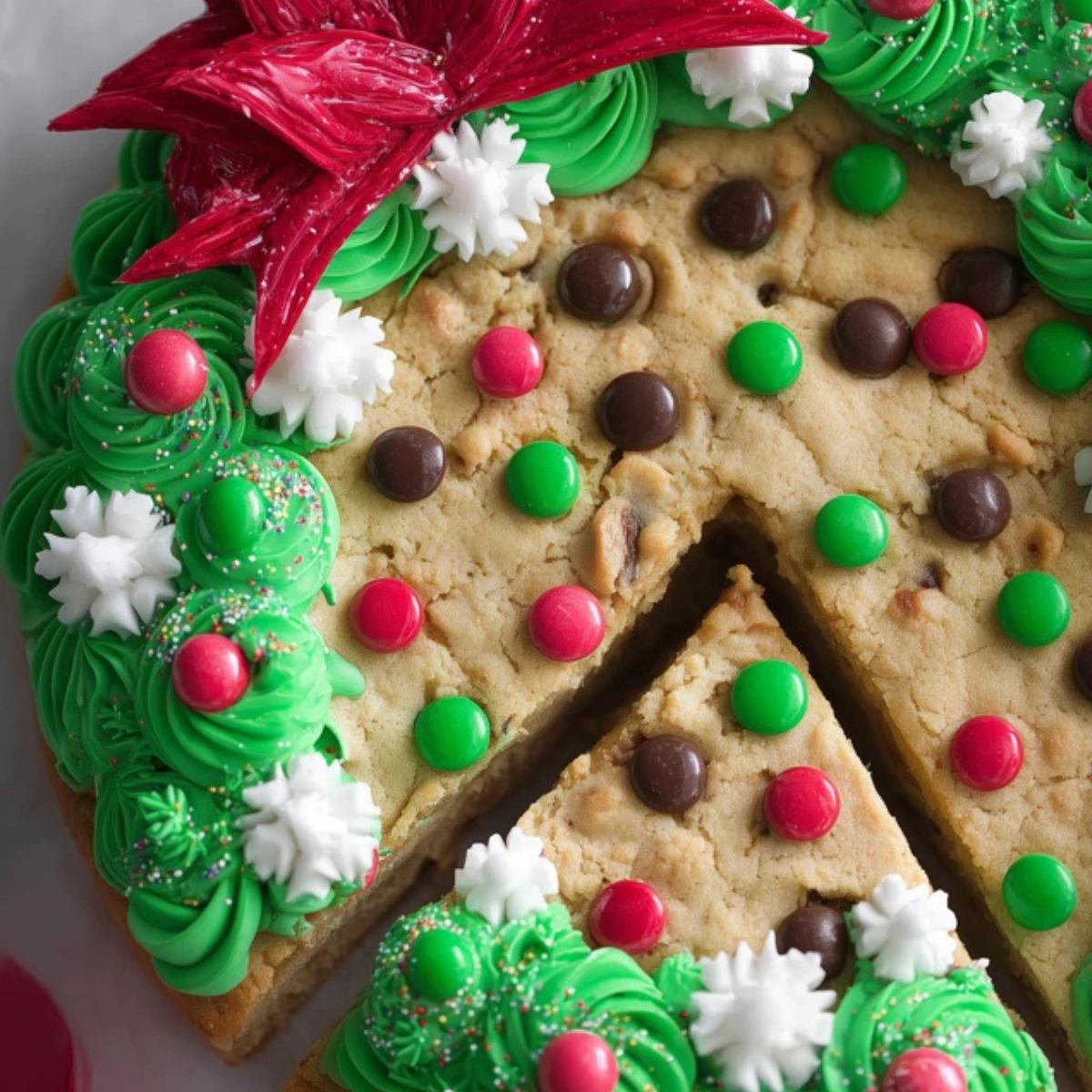 Christmas Cookie Cake