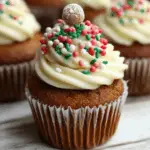 Christmas Gingerbread Cupcakes