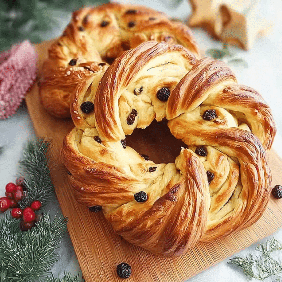 Christmas Wreath Bread