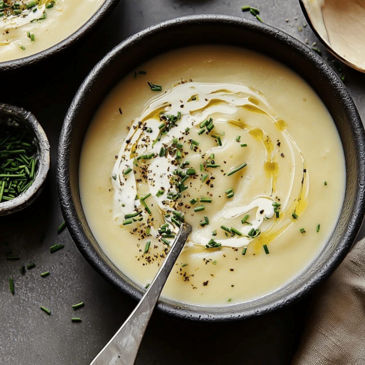 Cozy Potato Leek Soup