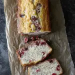 Cranberry Lemon Poppyseed Loaf