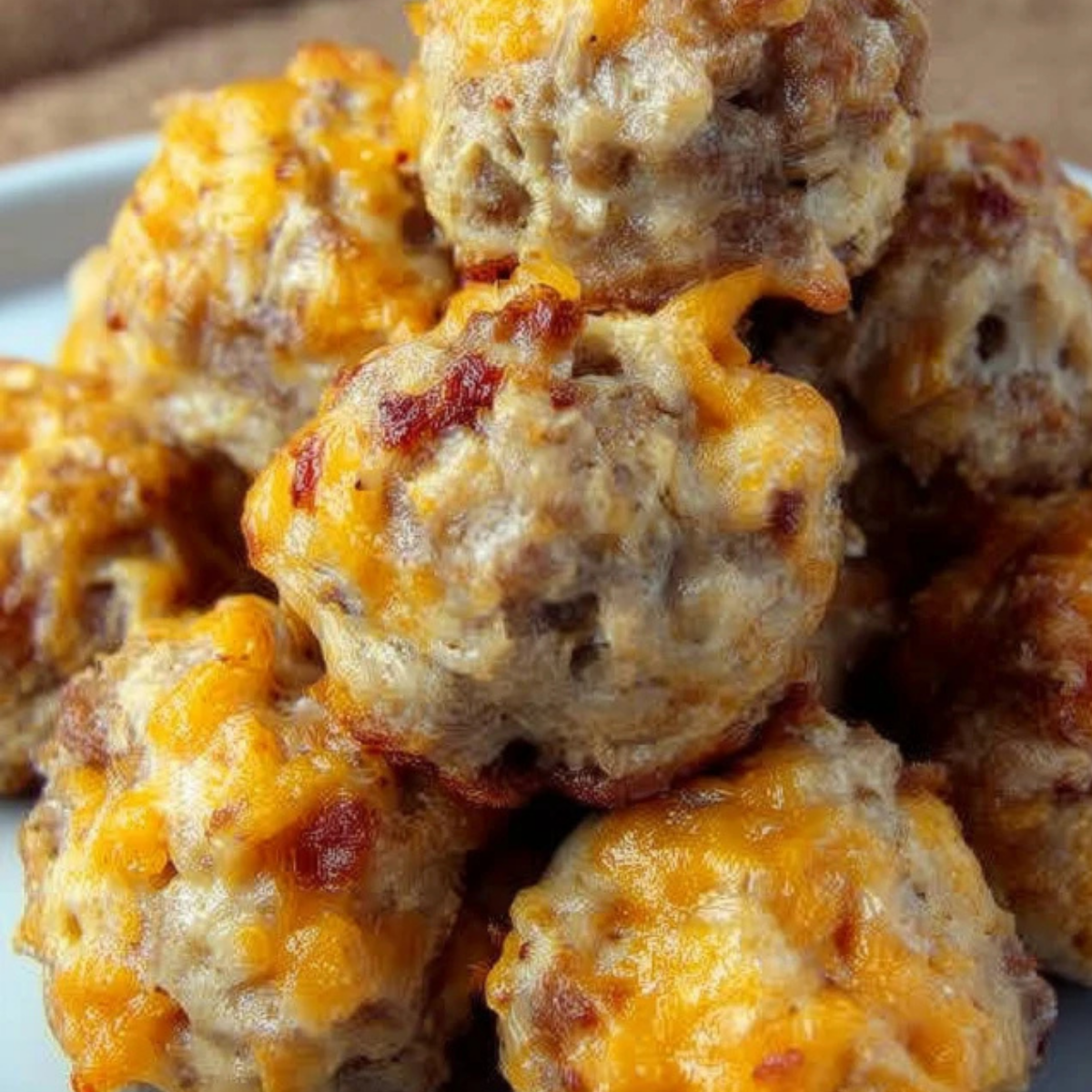 Cream Cheese Sausage Balls
