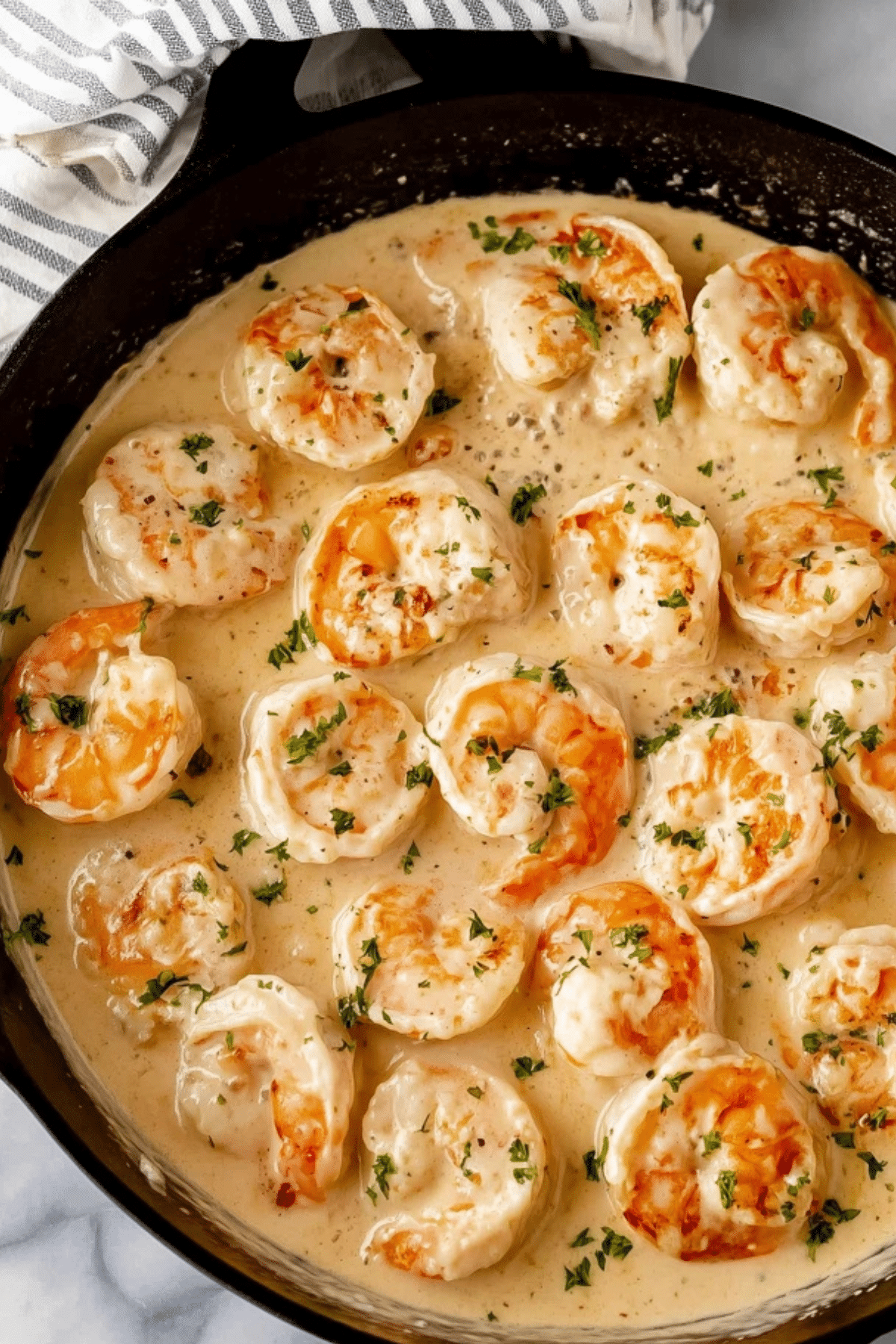 Creamy Garlic Shrimp