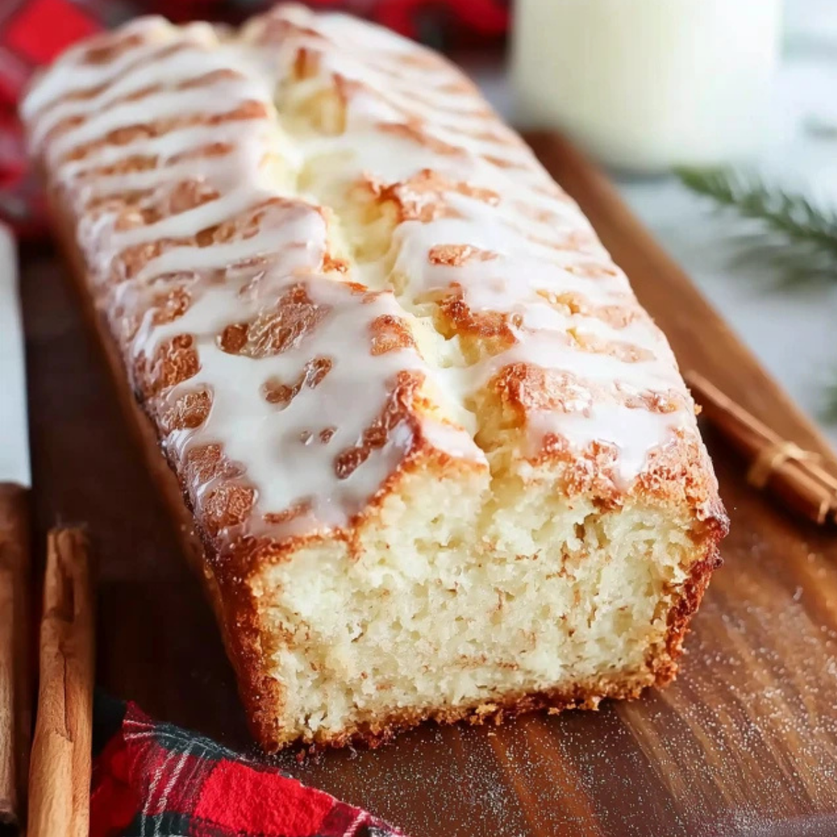 Eggnog Bread