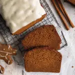 Iced Gingerbread Loaf Cake