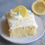 Lemon Sheet Cake with Cream Cheese Frosting