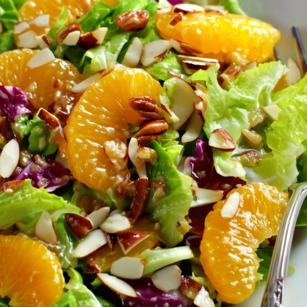 Mandarin Orange Almond Salad