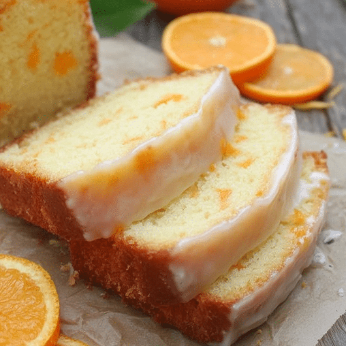 Mandarin Orange Pound Cake