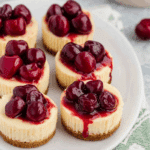 Mini Cherry Cheesecakes
