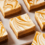 Pumpkin Spice Cheesecake Bars