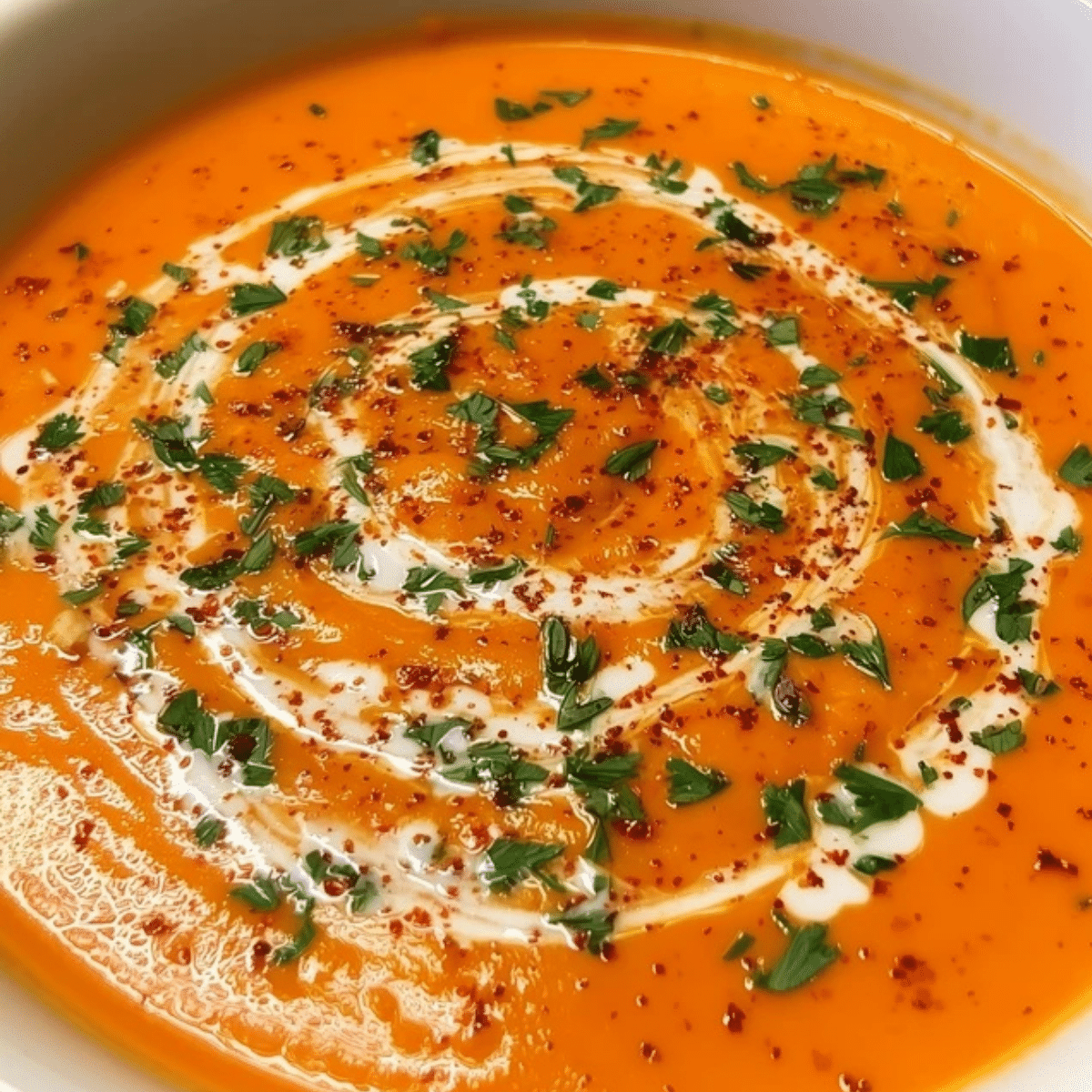 Roasted Sweet Potato Soup