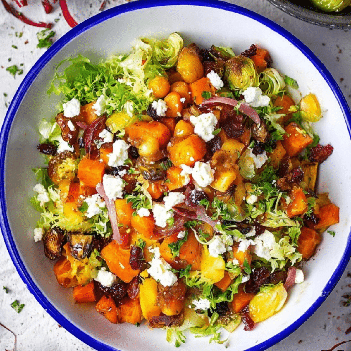 Roasted Vegetable Winter Salad