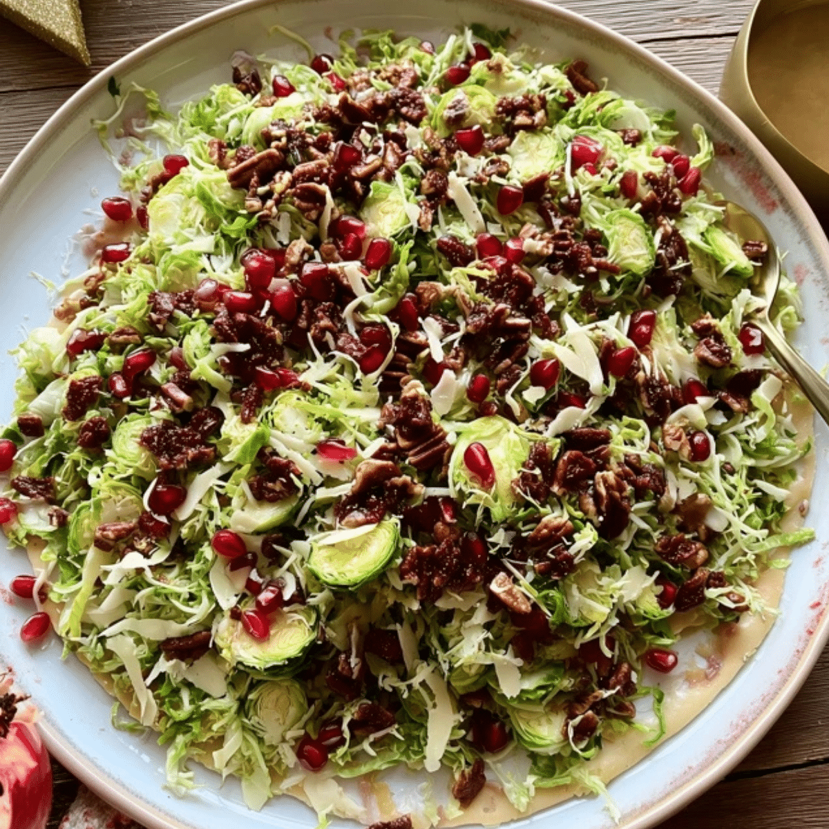 Shaved Brussels Sprout Salad