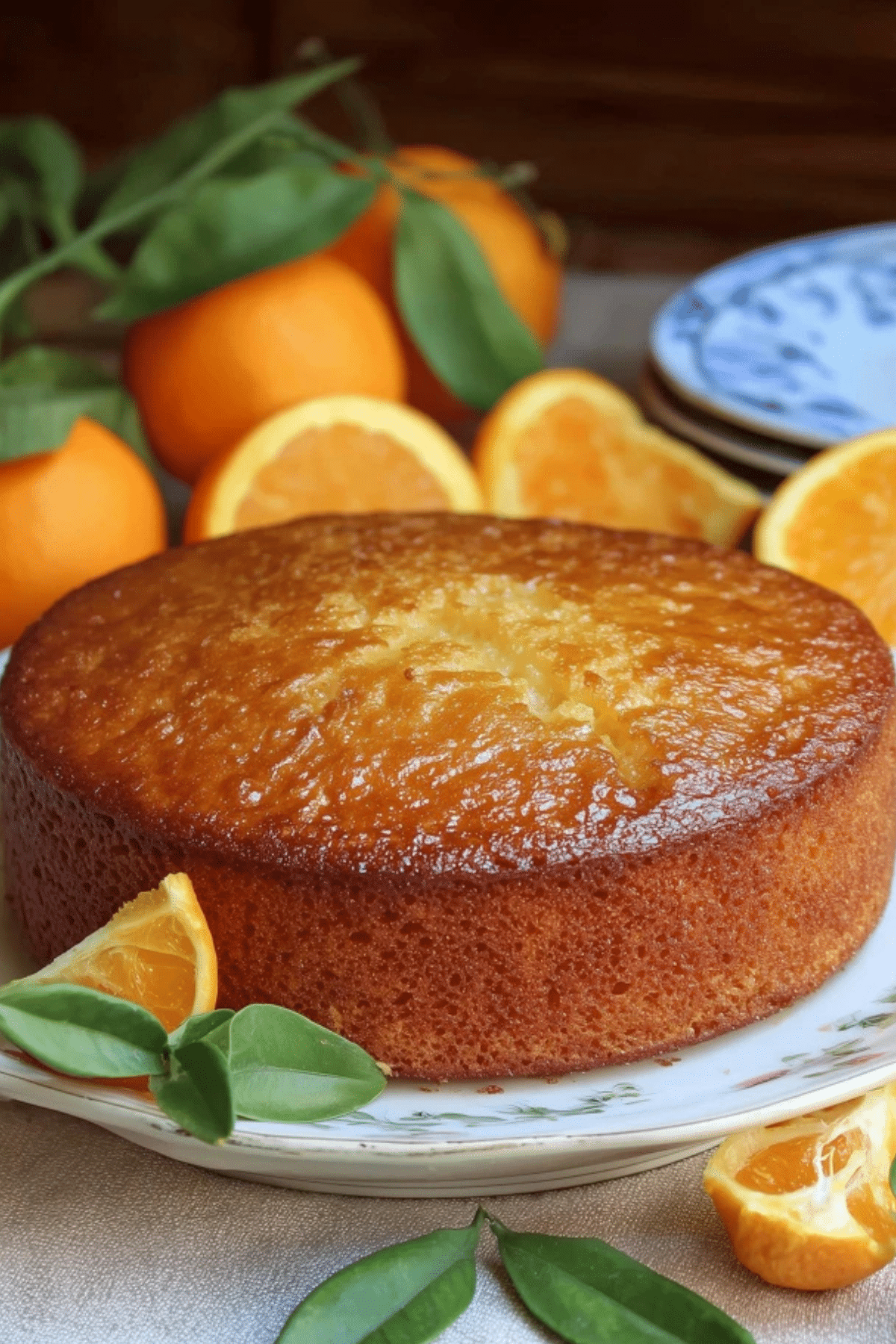 Sicilian Whole Orange Cake