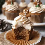 Soft Gingerbread Cupcakes