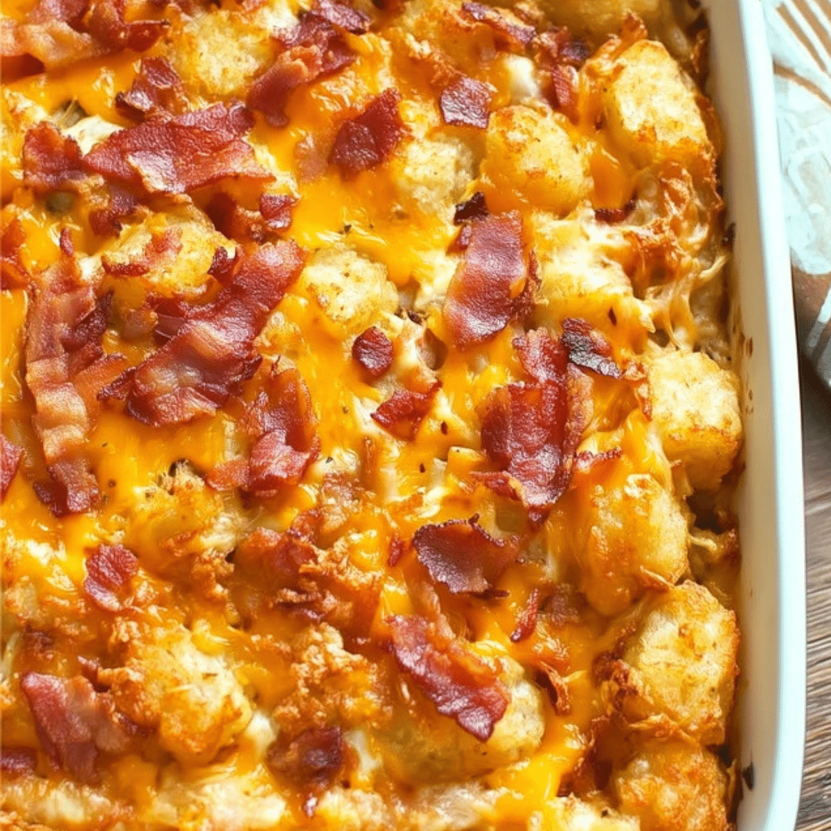 Tater Tot Breakfast Casserole