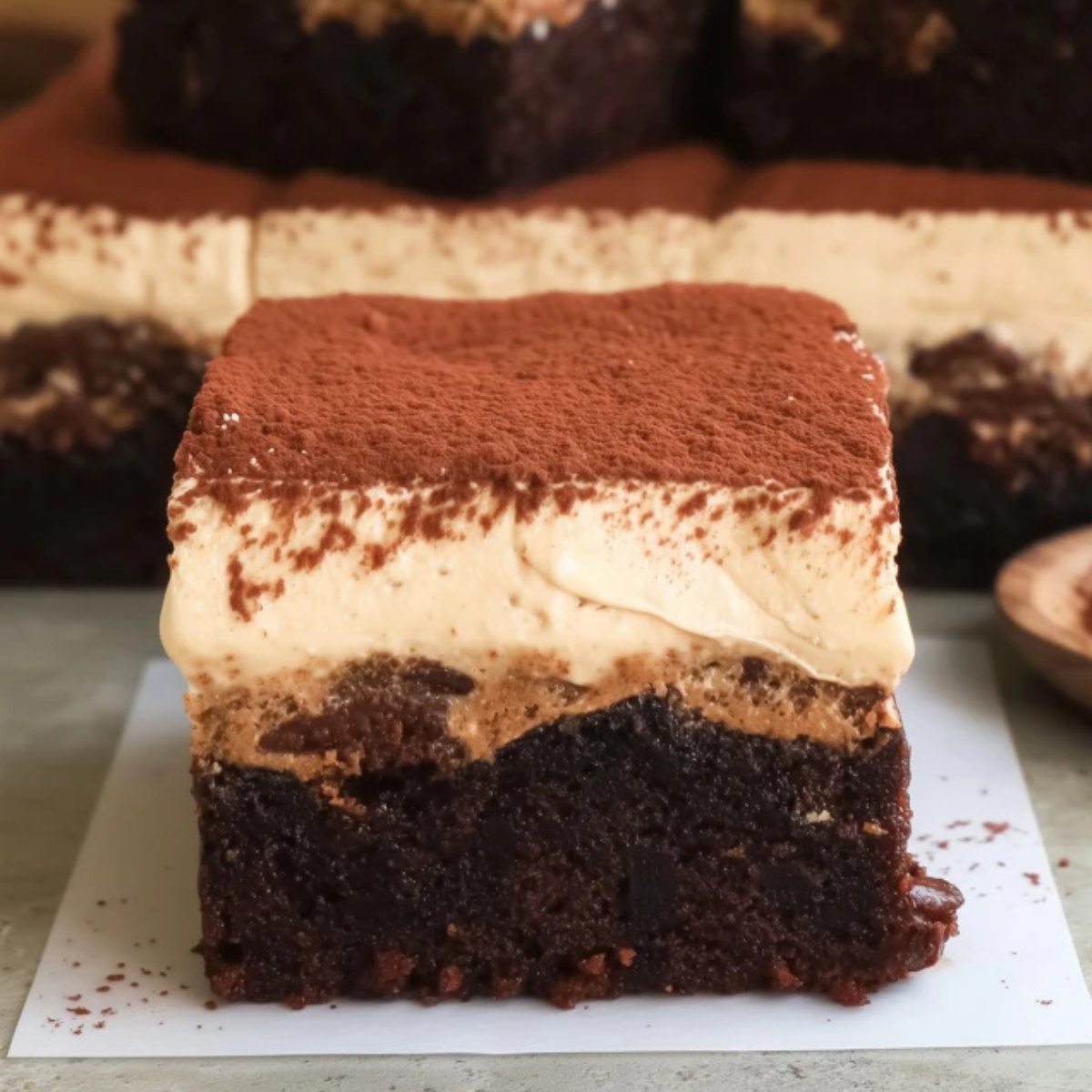 Tiramisu Brownies
