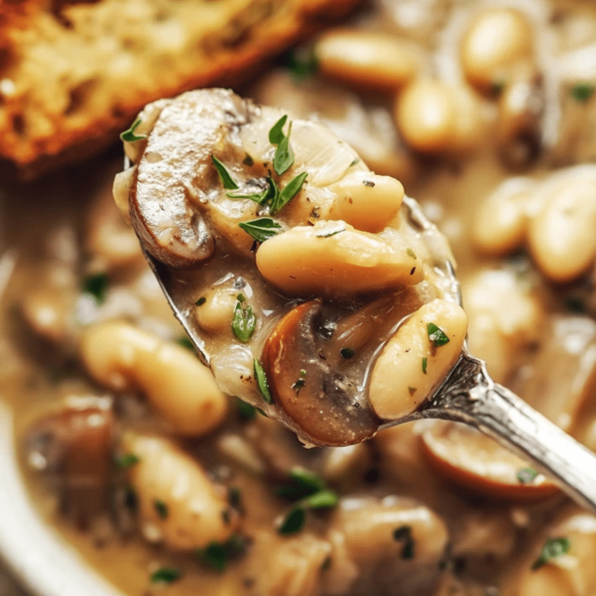 White Bean Mushroom Stew
