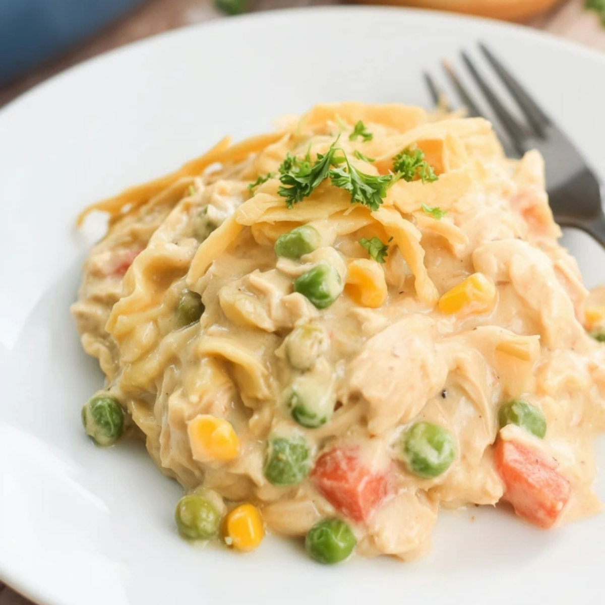 chicken pot pie casserole