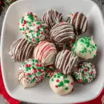 christmas oreo balls