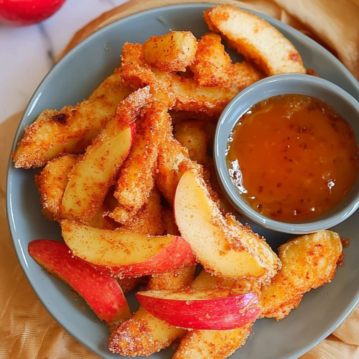 Air Fryer Apple Fries