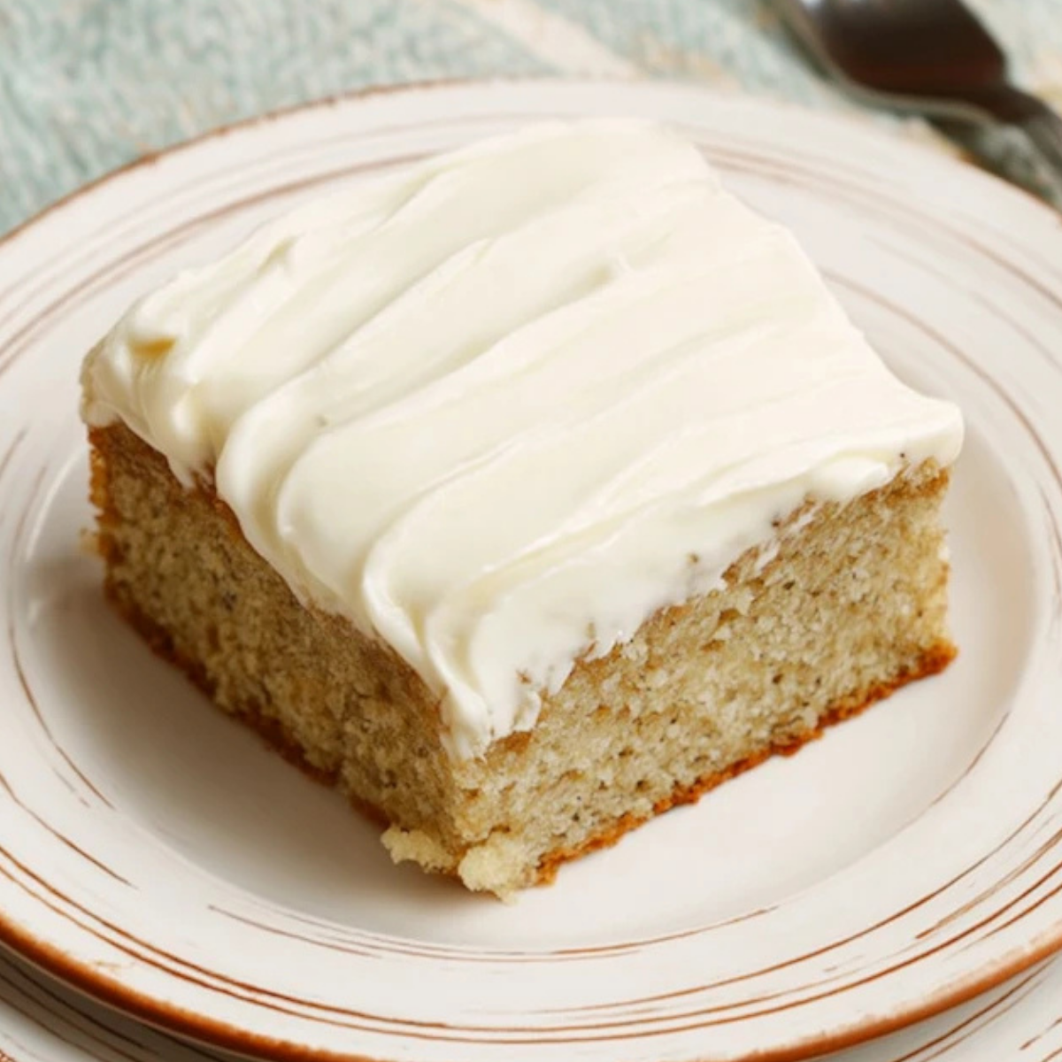 Banana Bars with Cream Cheese Frosting