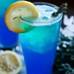 Blue Lagoon mocktail