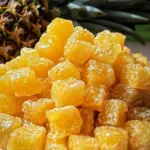 Candied Pineapple Bites