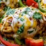 Cheesy Baked Fajita Chicken