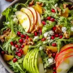 Christmas Salad with Honey Mustard Dressing