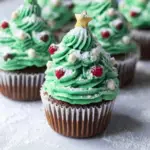 Christmas Tree Cupcakes