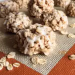 Cinnamon Roll No Bake Cookies