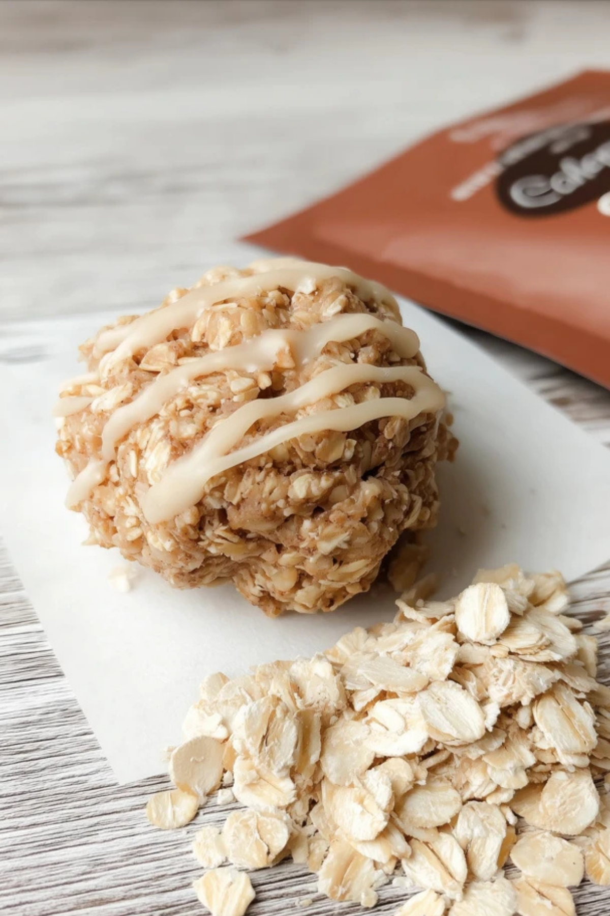 Cinnamon Roll No Bake Cookies