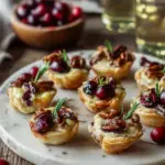 Cranberry Brie Tartlets