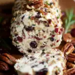 Cranberry Pecan Cheese Log