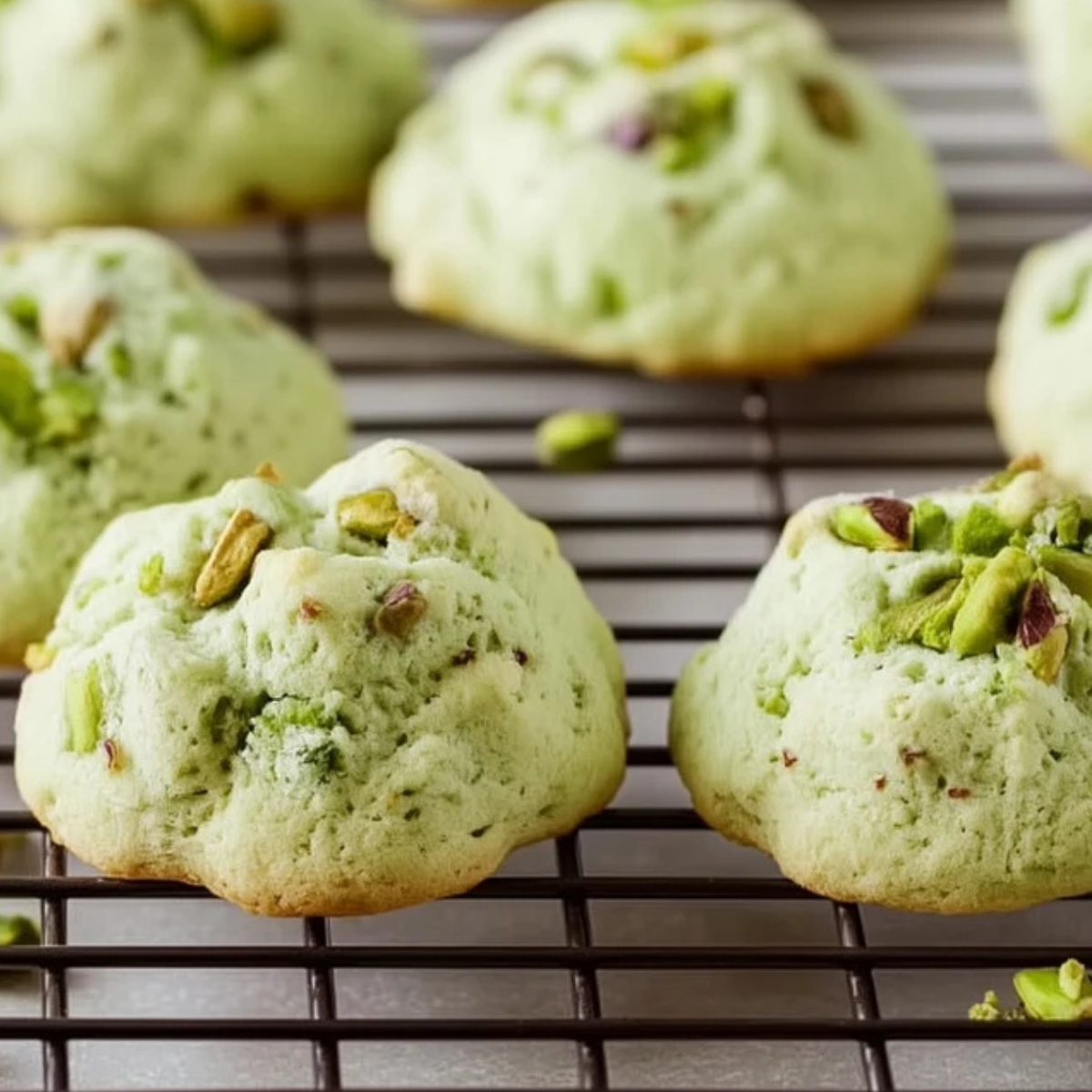 Cream Cheese Pistachio Cookies