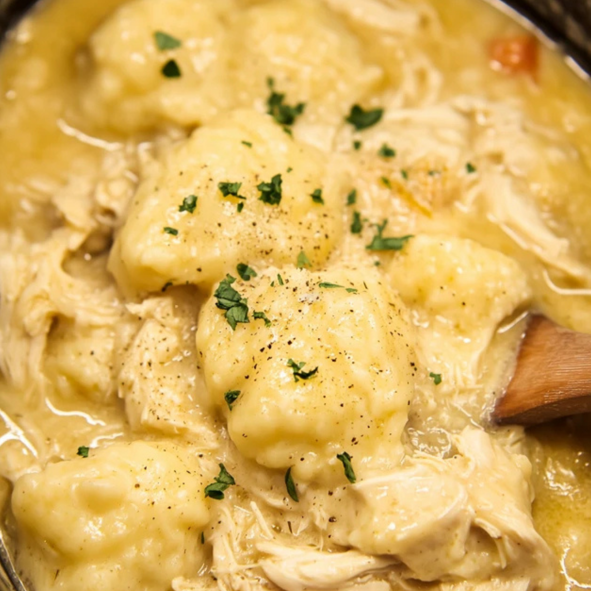 Crock Pot Chicken and Dumplings