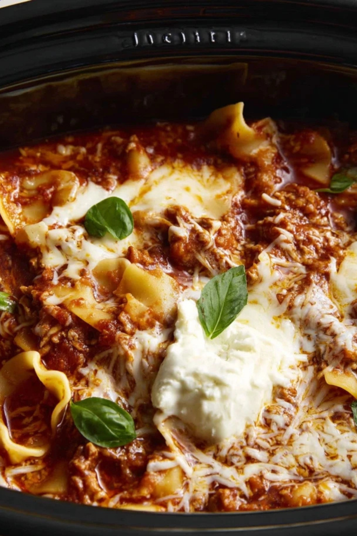 Crockpot Lasagna Soup