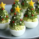 Deviled Egg Christmas Trees