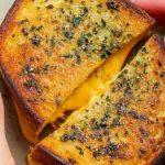 Garlic Bread Grilled Cheese