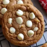 Gingerbread White Chocolate Chip Cookies