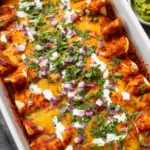 Ground Turkey Black Bean Enchiladas