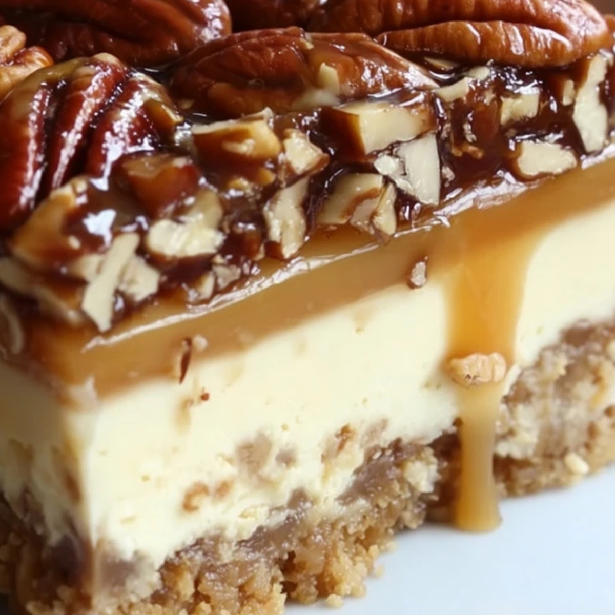 Kentucky Derby Pecan Pie Cheesecake