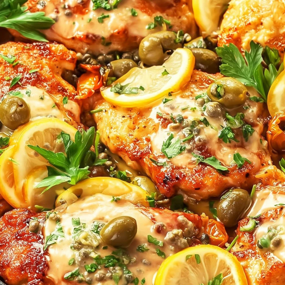 MEDITERRANEAN STYLE CHICKEN PICCATA