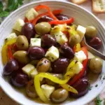 Marinated Olives and Cheese